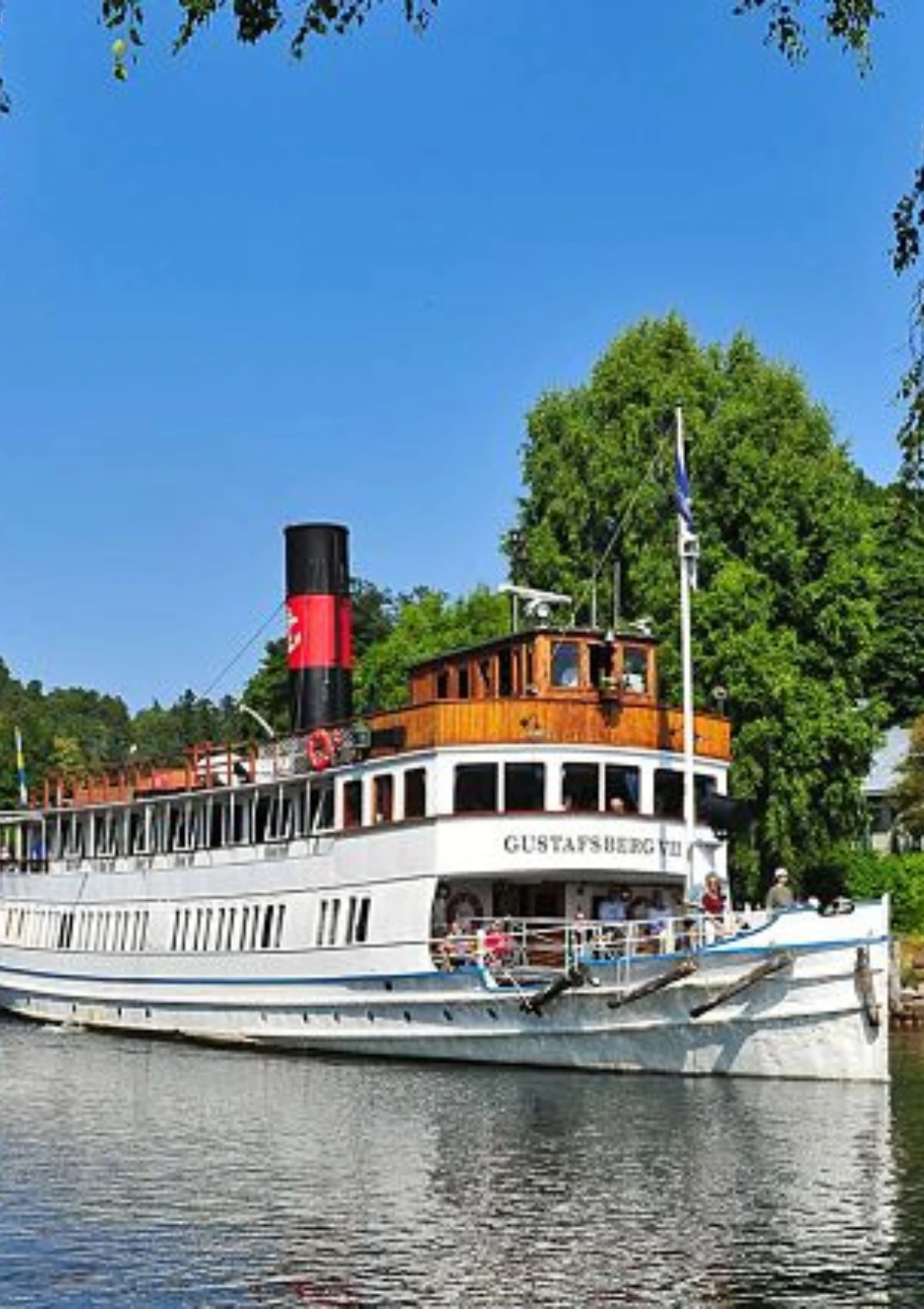 Båt i Stockholms skärgård